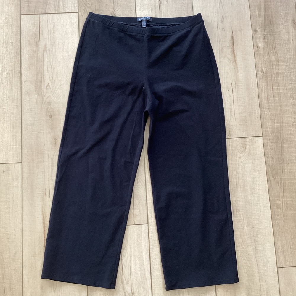 Eileen Fisher Petite Stretch Crepe Pant Woman’s Size SP